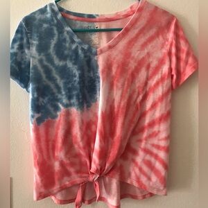 Red White and Blue tee
